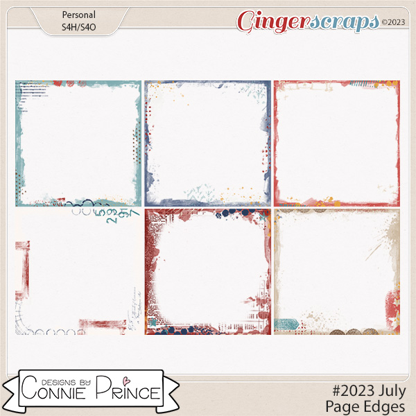 #2023 July - Page Edges by Connie Prince