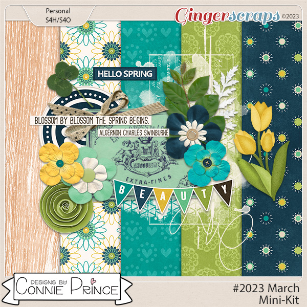 #2023 March - Mini Kit Pack by Connie Prince
