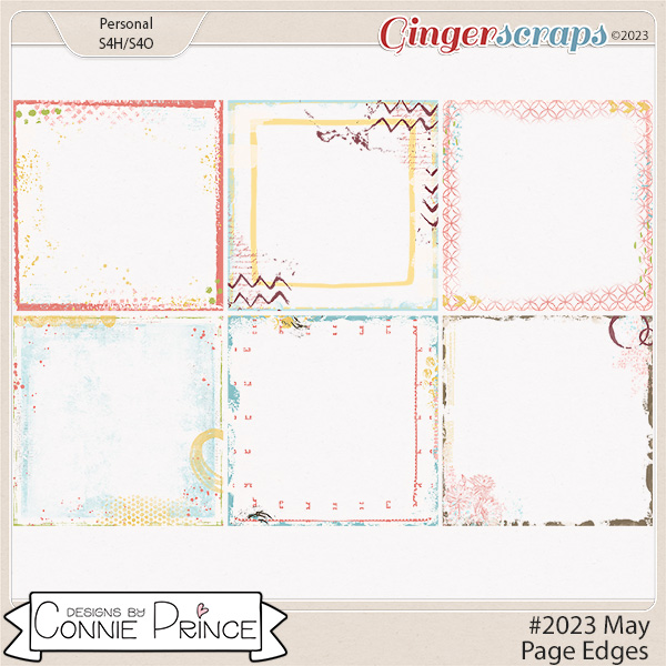 #2023 May - Page Edges by Connie Prince