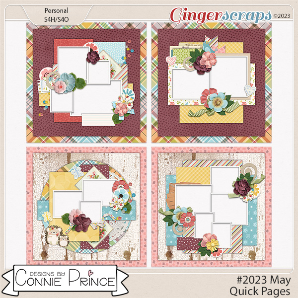 #2023 May - Quick Pages by Connie Prince