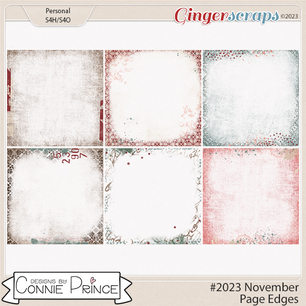 #2023 November - Page Edges by Connie Prince