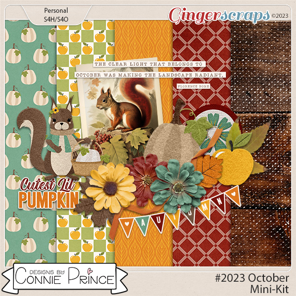 #2023 October - Mini Kit Pack by Connie Prince