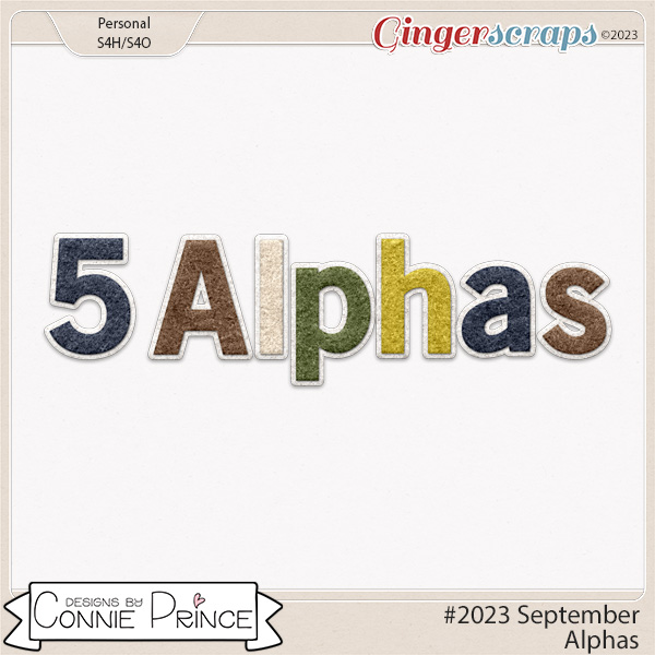 #2023 September - Alpha Pack AddOn by Connie Prince