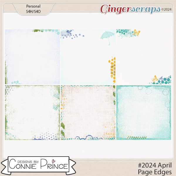 #2024 April - Page Edges by Connie Prince