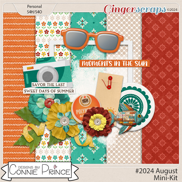 #2024 August - Mini Kit Pack by Connie Prince