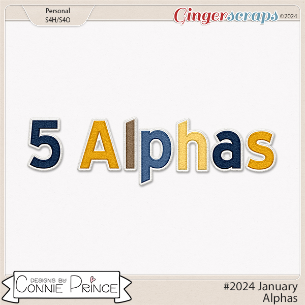 #2024 January - Alpha Pack AddOn by Connie Prince