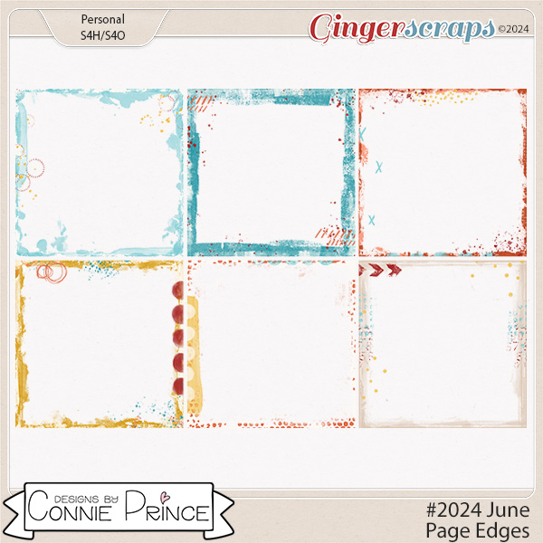 #2024 June - Page Edges by Connie Prince