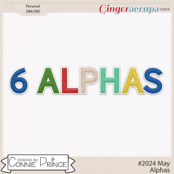 #2024 May - Alpha Pack AddOn by Connie Prince