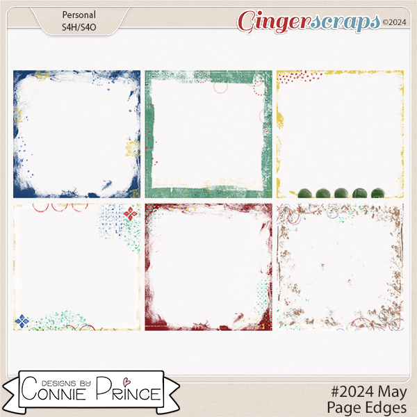#2024 May - Page Edges by Connie Prince