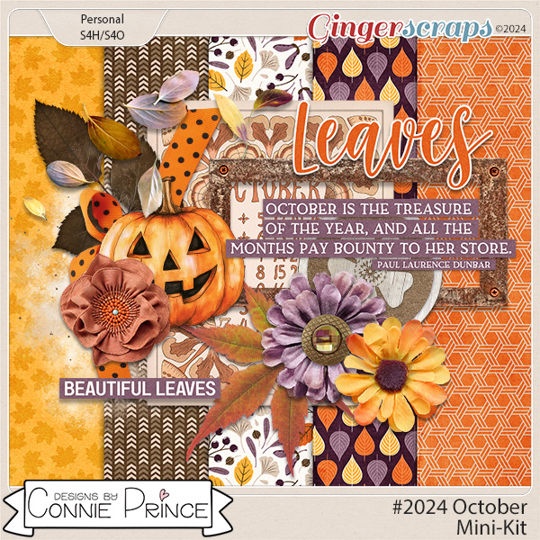 #2024 October - Mini Kit Pack by Connie Prince