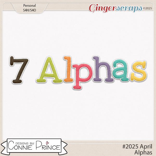 #2025 April - Alpha Pack AddOn by Connie Prince