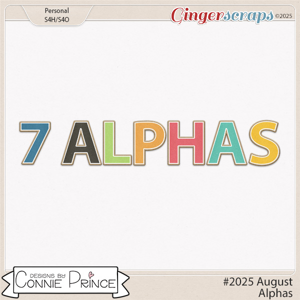 #2025 August - Alpha Pack AddOn by Connie Prince