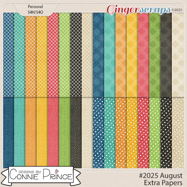 #2025 August - Extra Papers by Connie Prince