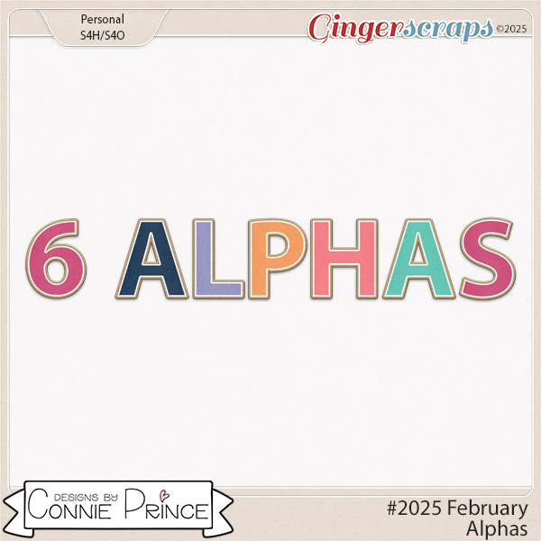 #2025 February - Alpha Pack AddOn by Connie Prince