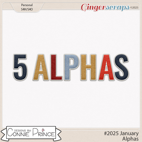 #2025 January - Alpha Pack AddOn by Connie Prince