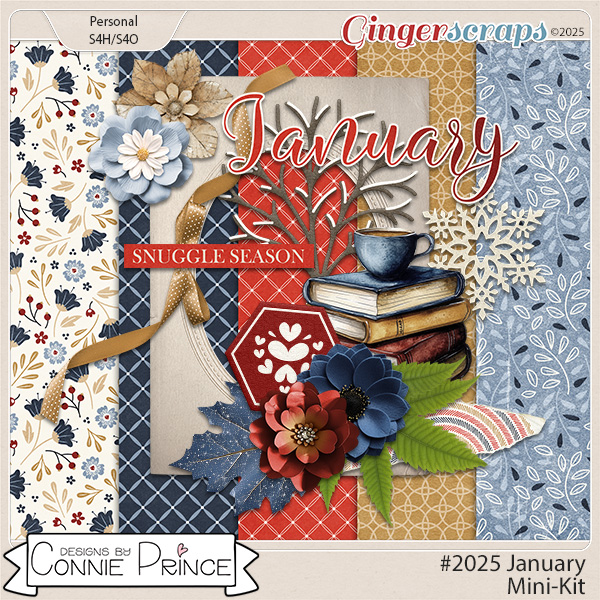 #2025 January - Mini Kit Pack by Connie Prince