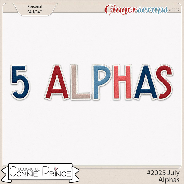 #2025 July - Alpha Pack AddOn by Connie Prince