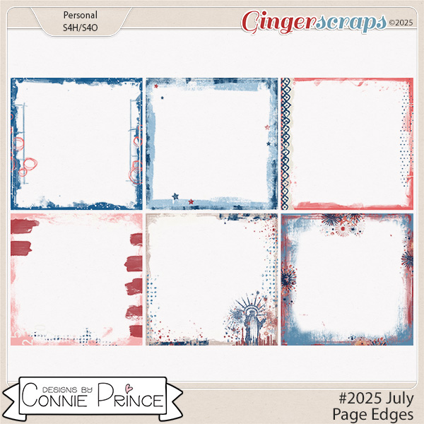 #2025 July - Page Edges by Connie Prince