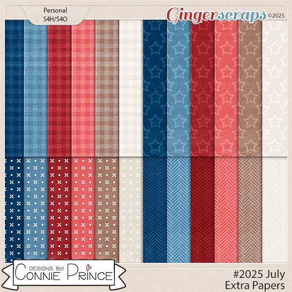 #2025 July - Extra Papers by Connie Prince