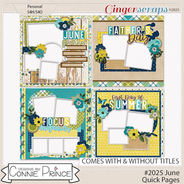 #2025 June Quick Pages by Connie Prince