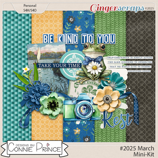 #2025 March - Mini Kit Pack by Connie Prince