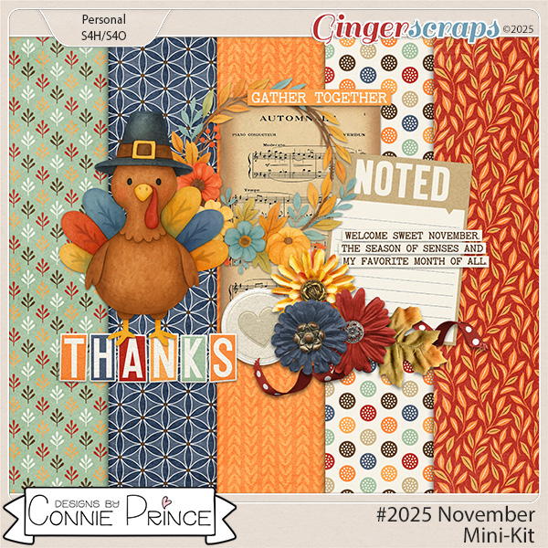 #2025 November - Mini Kit Pack by Connie Prince