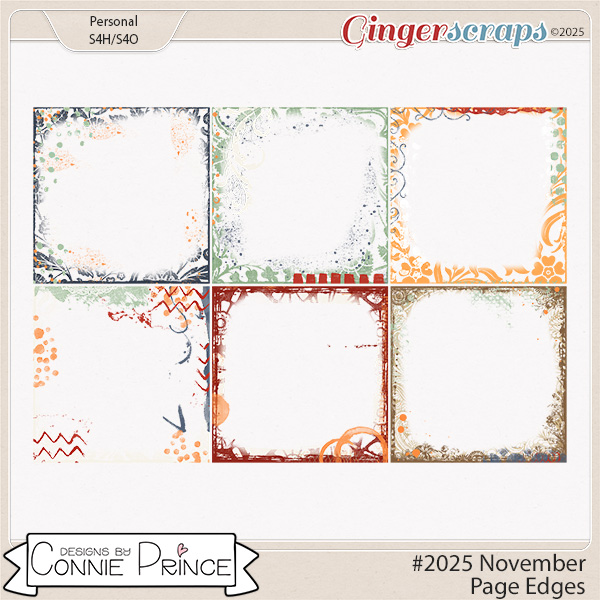 #2025 November - Page Edges by Connie Prince