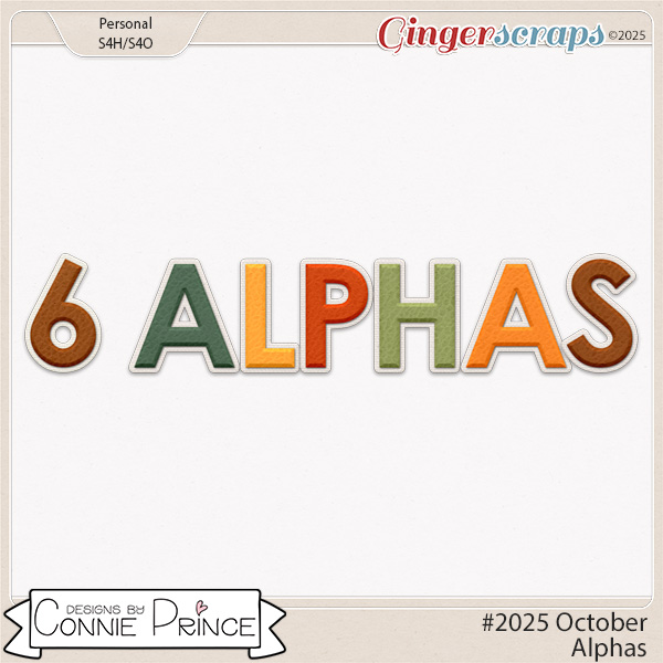 #2025 October - Alpha Pack AddOn by Connie Prince