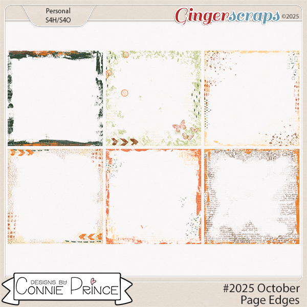 #2025 October - Page Edges by Connie Prince