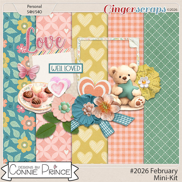 #2026 February - Mini Kit Pack by Connie Prince
