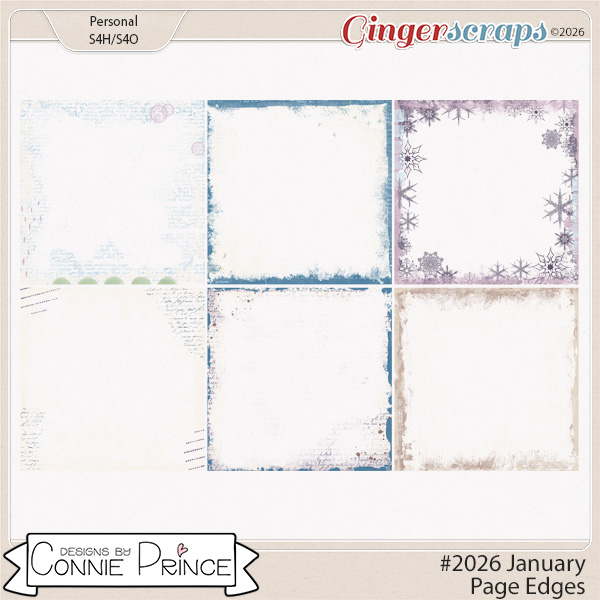 #2026 January - Page Edges by Connie Prince