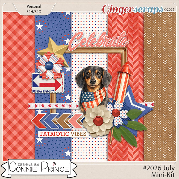 #2026 July - Mini Kit Pack by Connie Prince