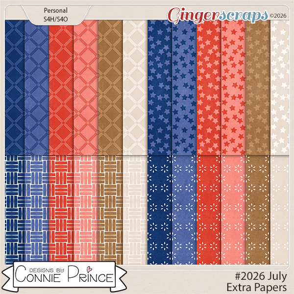 #2026 July - Extra Papers by Connie Prince