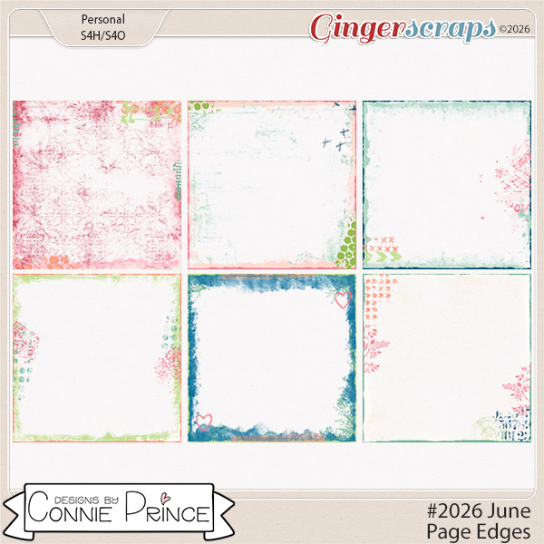 #2026 June - Page Edges by Connie Prince