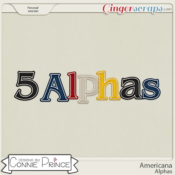 Americana  - Alpha Pack AddOn by Connie Prince