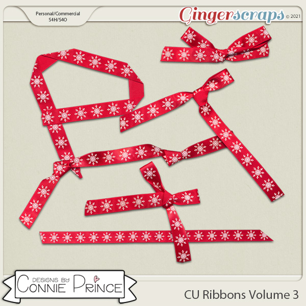 Commercial Use Ribbons Volume 3 by Connie Prince