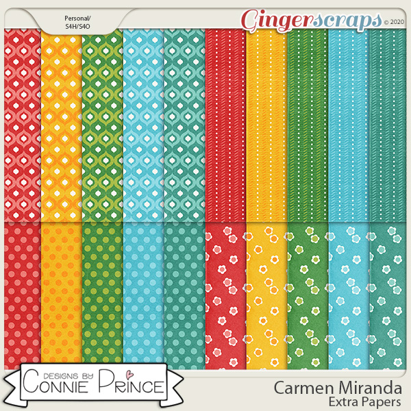 Carmen Miranda - Extra Papers by Connie Prince