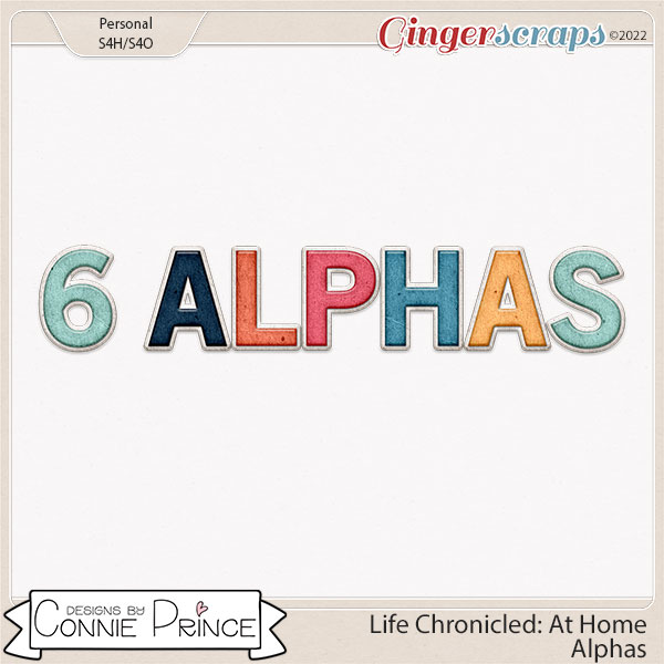 Life Chronicled: At Home - Alpha Pack AddOn by Connie Prince