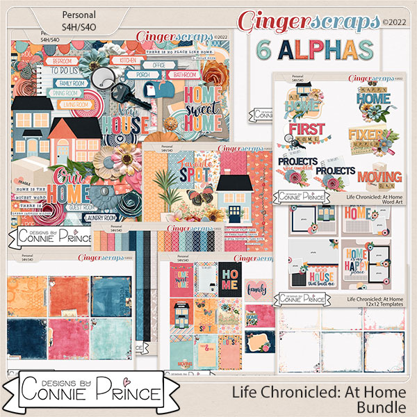 Life Chronicled: At Home - Bundle by Connie Prince