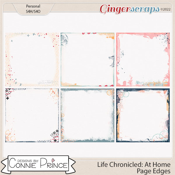 Life Chronicled: At Home - Page Edges by Connie Prince