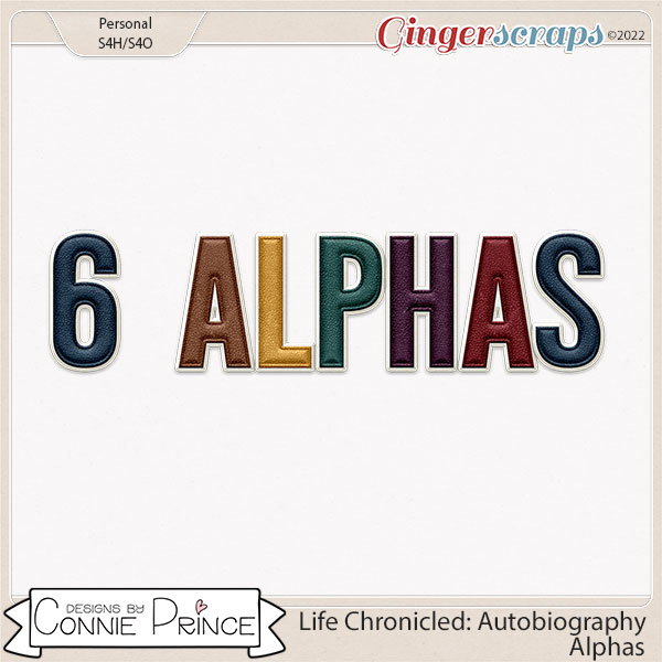 Life Chronicled: Autobiography - Alpha Pack AddOn by Connie Prince