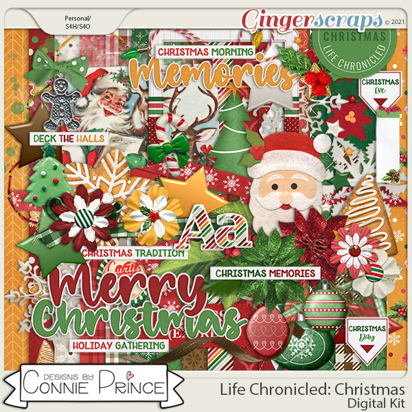 Life Chronicled: Christmas - Kit by Connie Prince