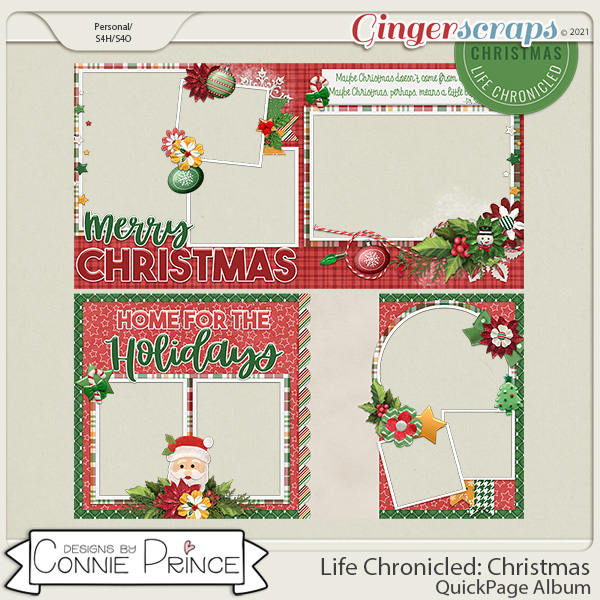 Life Chronicled: Christmas - Quick Pages by Connie Prince