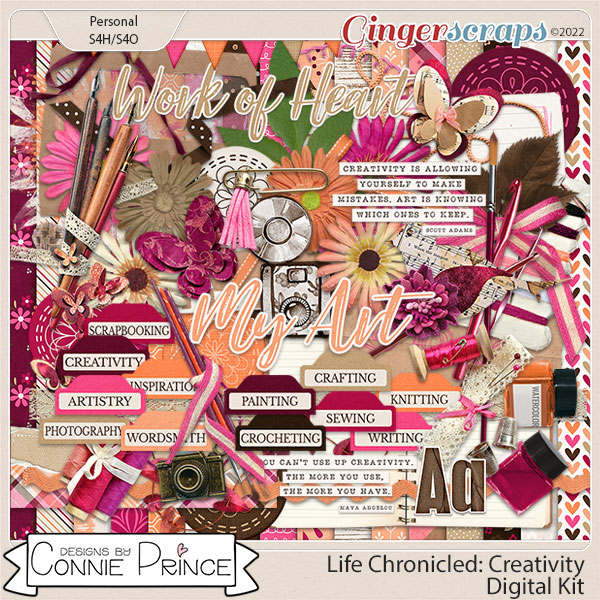 Life Chronicled: Creativity - Kit by Connie Prince