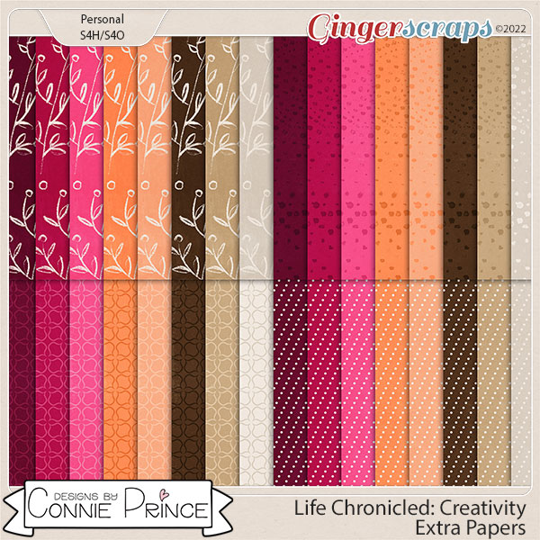 Life Chronicled: Creativity - Extra Papers by Connie Prince
