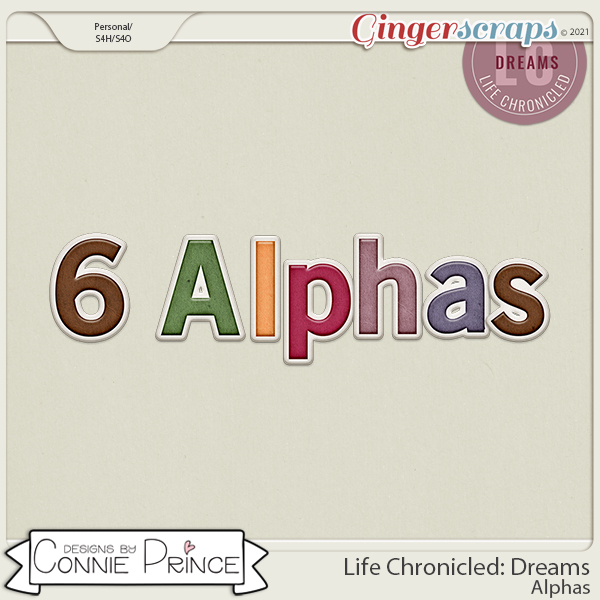 Life Chronicled: Dreams - Alpha Pack AddOn by Connie Prince