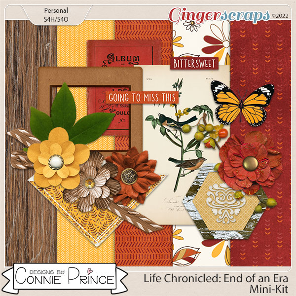 Life Chronicled: End Of An Era - MiniKit by Connie Prince