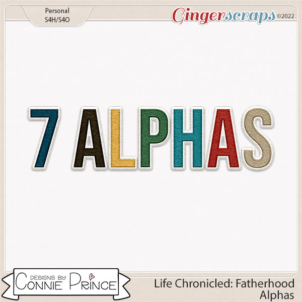 Life Chronicled: Fatherhood - Alpha Pack AddOn by Connie Prince