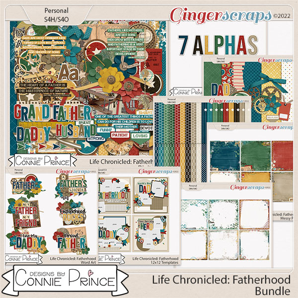 Life Chronicled: Fatherhood - Bundle by Connie Prince