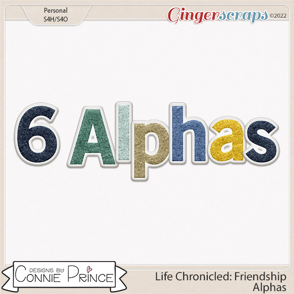 Life Chronicled: Friendship - Alpha Pack AddOn by Connie Prince